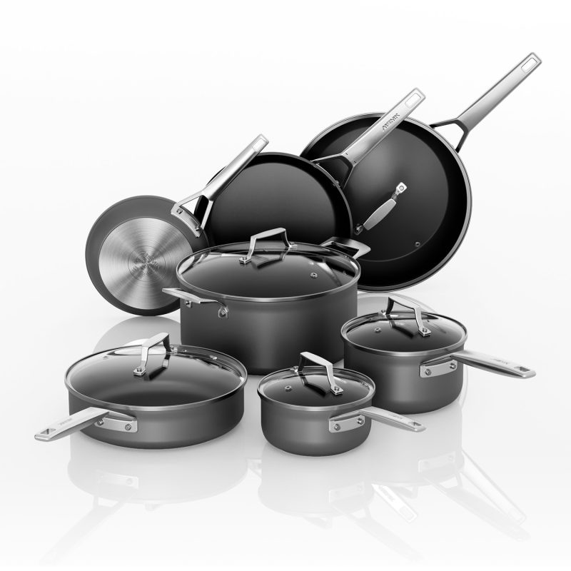 12 Piece Cookware Pots and Pans Set